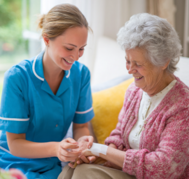 Changement de pansements à domicile